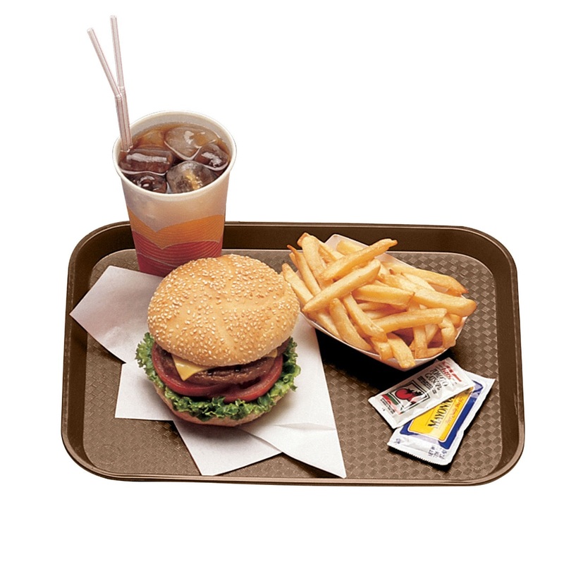 Cambro 1014FF167 Fast Food Tray 10-7/16"x13-9/16" - Brown