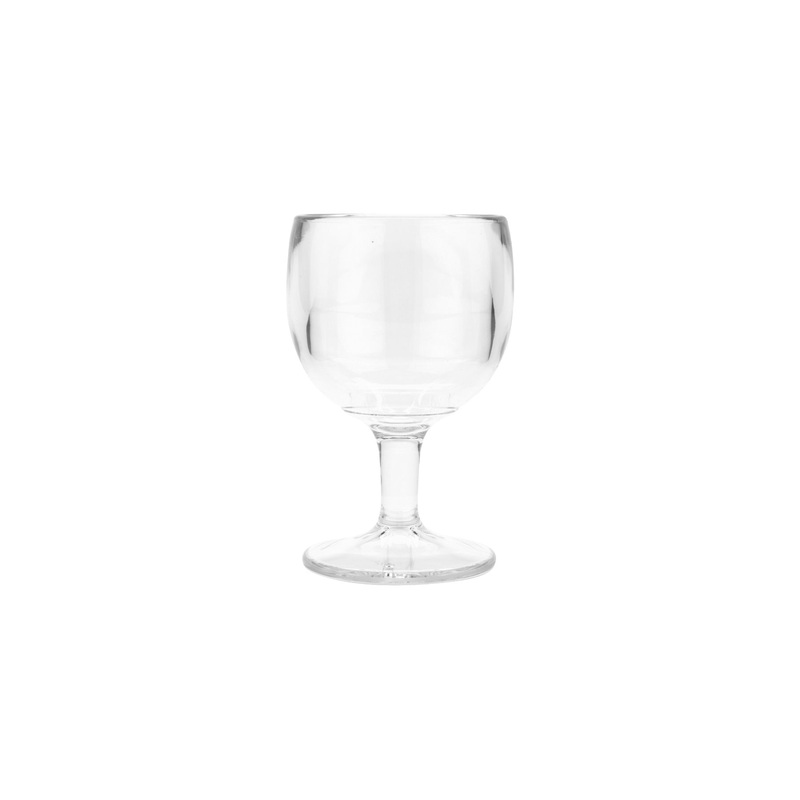 GET GOB-12-1-SAN-CL SAN Plastic Goblet 12 oz. - Clear - 24/Case