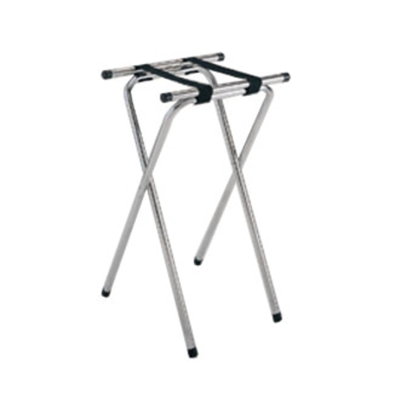GET TSC-102 Deluxe Metal Tray Stand 32"H - Chrome