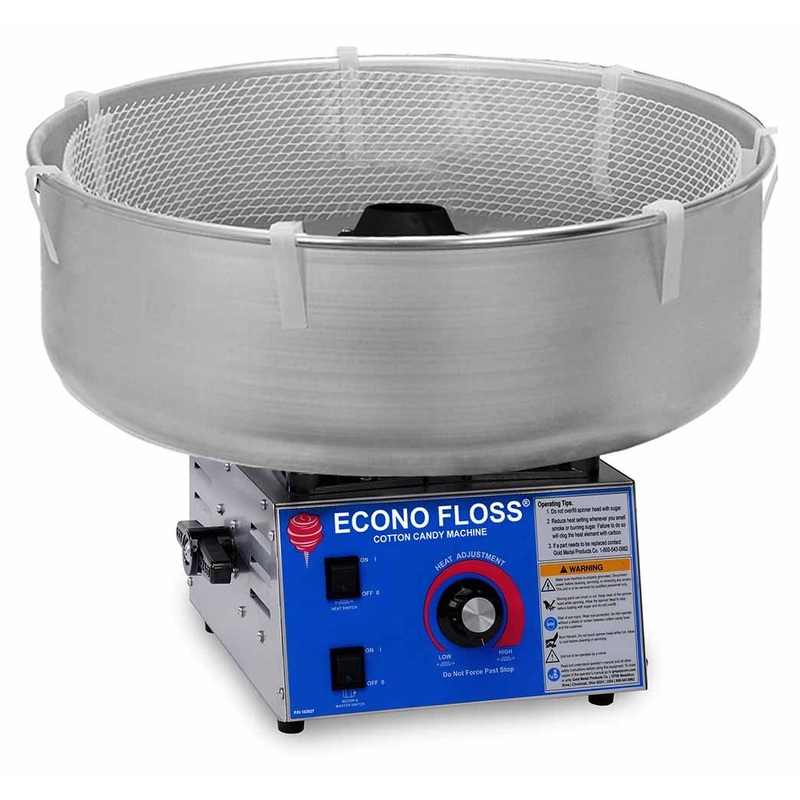 Gold Medal 3017-00-000 Econo Floss Cotton Candy Machine - 120v