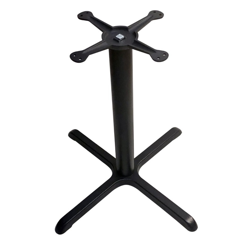 AAA Furniture Wholesale T3030BH Black Cast Iron Bar Height Table Base 30" x 30" x 39-1/2"H