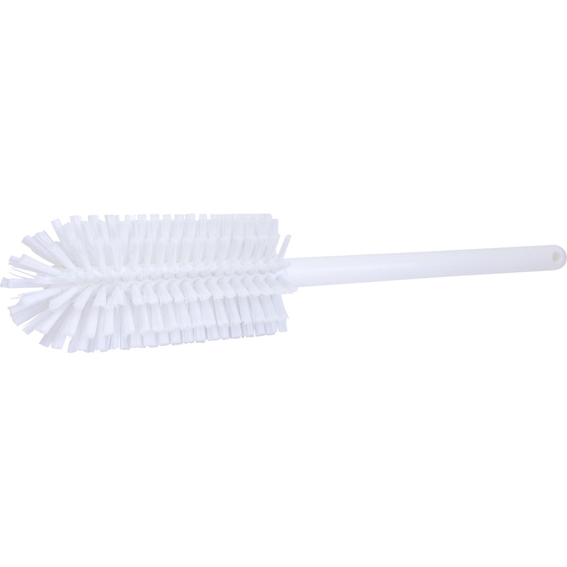 Carlisle 40001EC02 Sparta Polyester Bottle Brush 16" - White