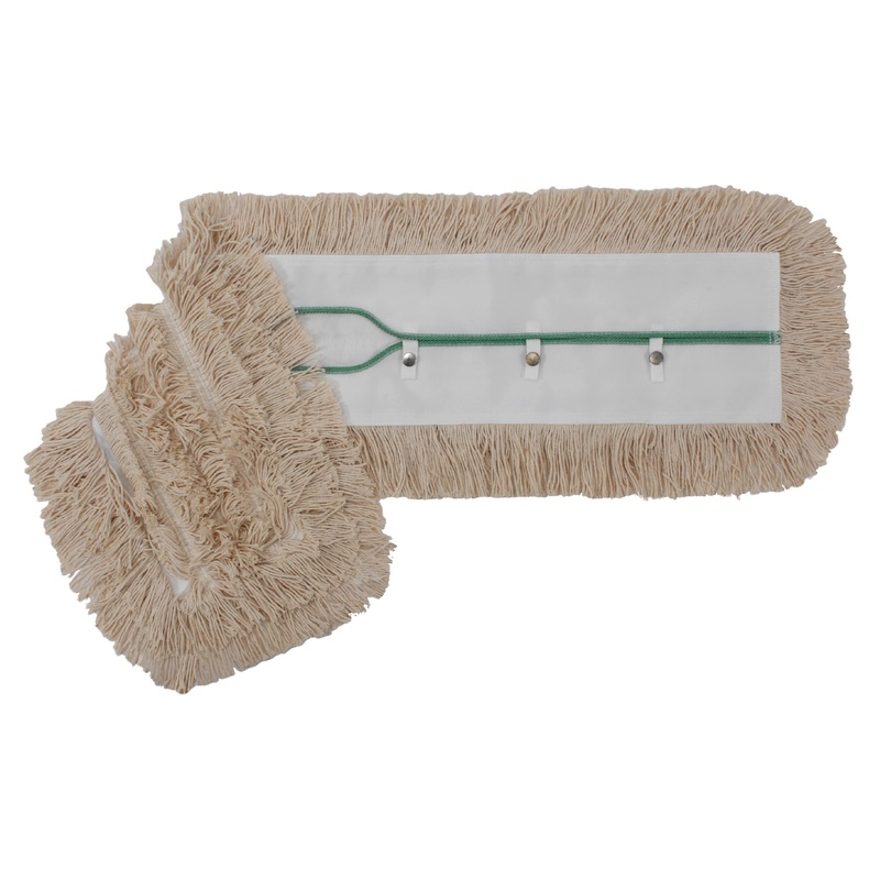 Continental Commercial C057036 Swivel Snap Conventional Dust Mop Head Refill 36" x 5" - Natural