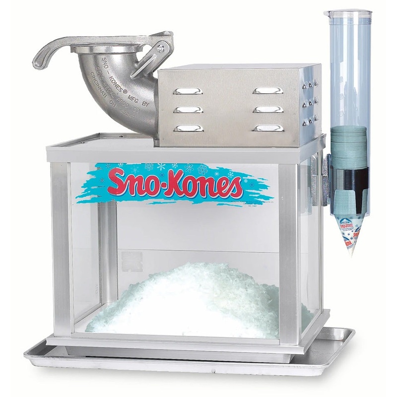 Gold Medal 1003S Sno-Konette Snow Cone Machine - 500-lb/hr Capacity - 120v