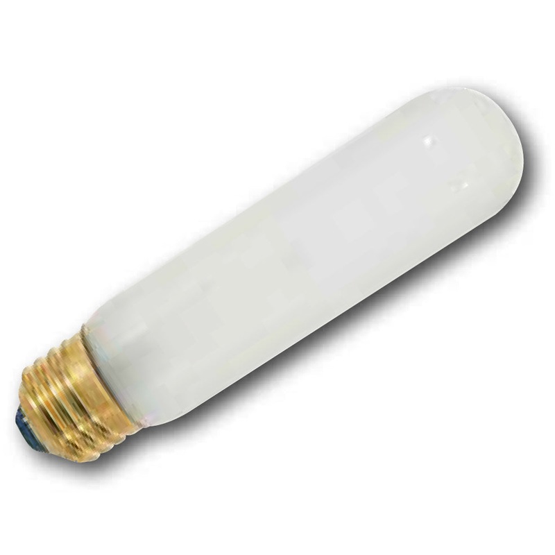 Jayhawk 01005I Universal Coated Tube Light Bulb - 40 Watts, 130v