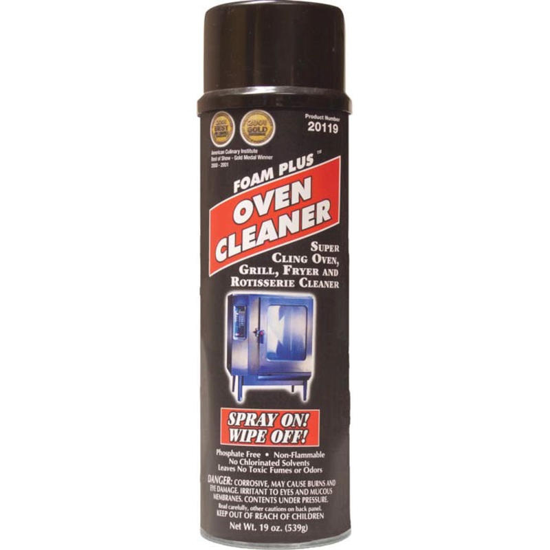 QuestSpecialty 206190001-20AR FOAM PLUS Super Cling Oven Cleaner - 19 oz. Aerosol