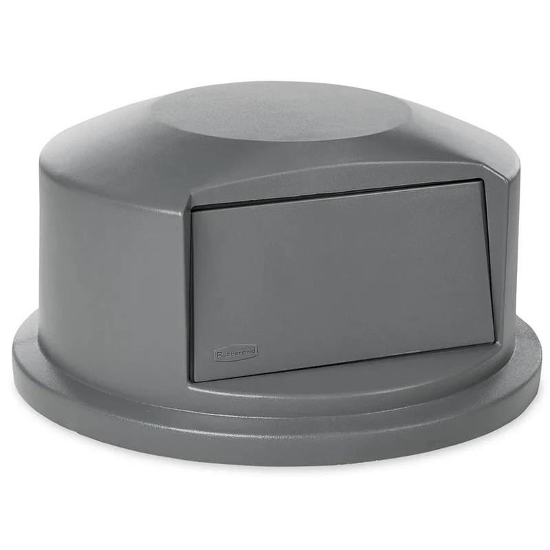 Rubbermaid FG264788GRAY BRUTE Dome Top Lid for 44-Gallon Container - Gray