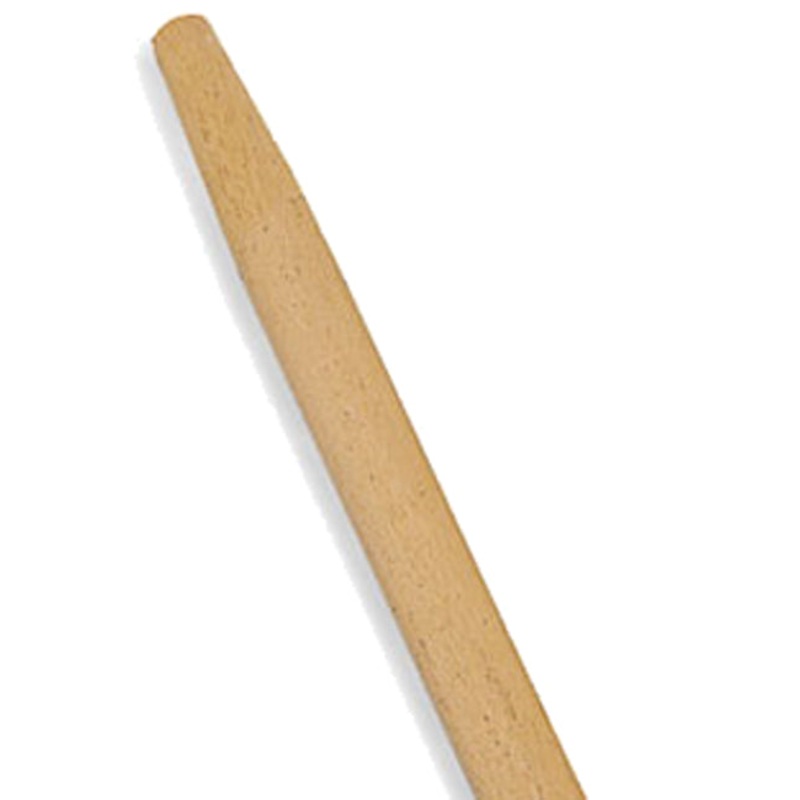 Rubbermaid FG635200NAT Tapered Wood Broom Handle 54" - Natural Sanded