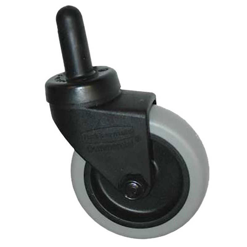 SpecialMaid FG7570L20000 Rubbermaid Plastic Swivel Stem Caster with Metal Axle 3" - w/o Brake - for Mop Bucket