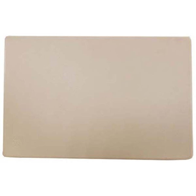 Adcraft HDCB-1218/BN Color-Coded High Density Plastic Cutting Board 12"x18"x1/2" - Brown