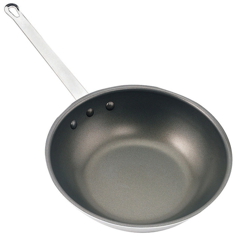 Crestware WOK11 Stir Fry Skillet / Wok with Teflon Xtra Coating 11"