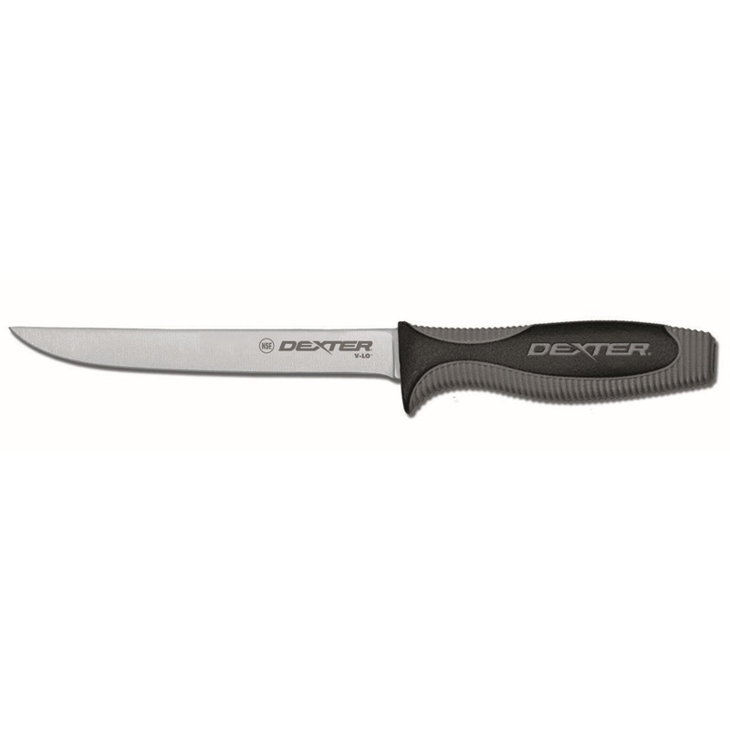 Dexter-Russell V136N-PCP V-Lo Narrow Boning Knife with Composite Soft-Touch Handle 6"