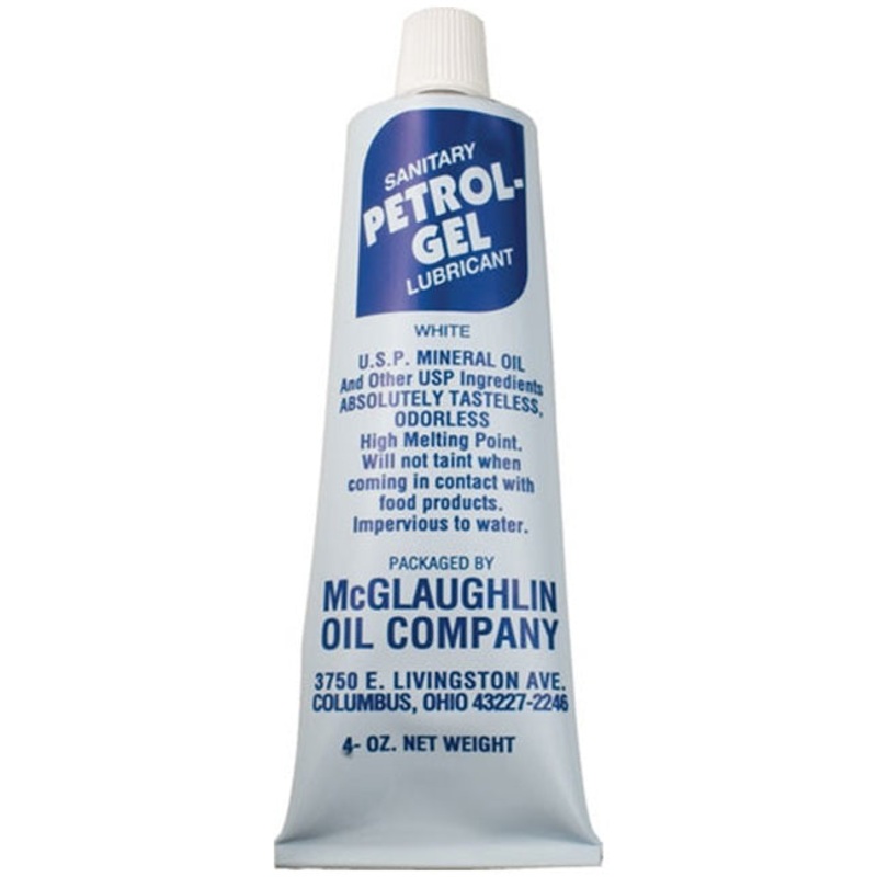 Jayhawk Q-666 Petrol-Gel Sanitary Lubricant 4 oz. - Food Grade