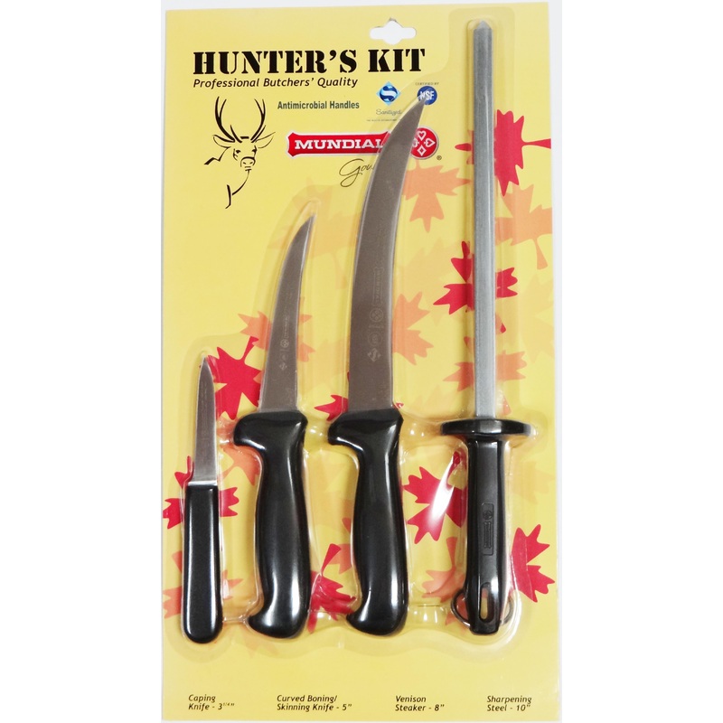 Mundial HS5600-4 Hunter's Kit 4-Piece Knife Set