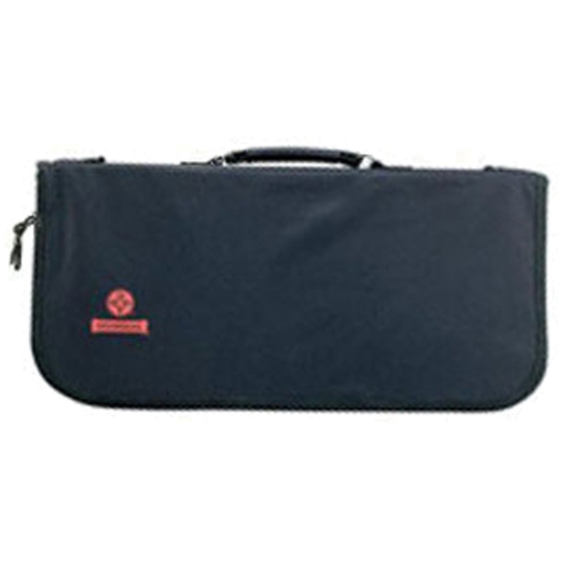 Mundial SCWH-9 10-Slot Hard-Sided Cutlery Case - Black