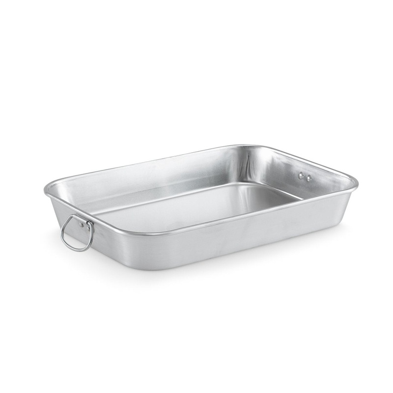 Vollrath 68080 Wear-Ever Aluminum Bake & Roast Pan with Handles 17-5/8" x 11-3?/4" - 7-1/2 qt.
