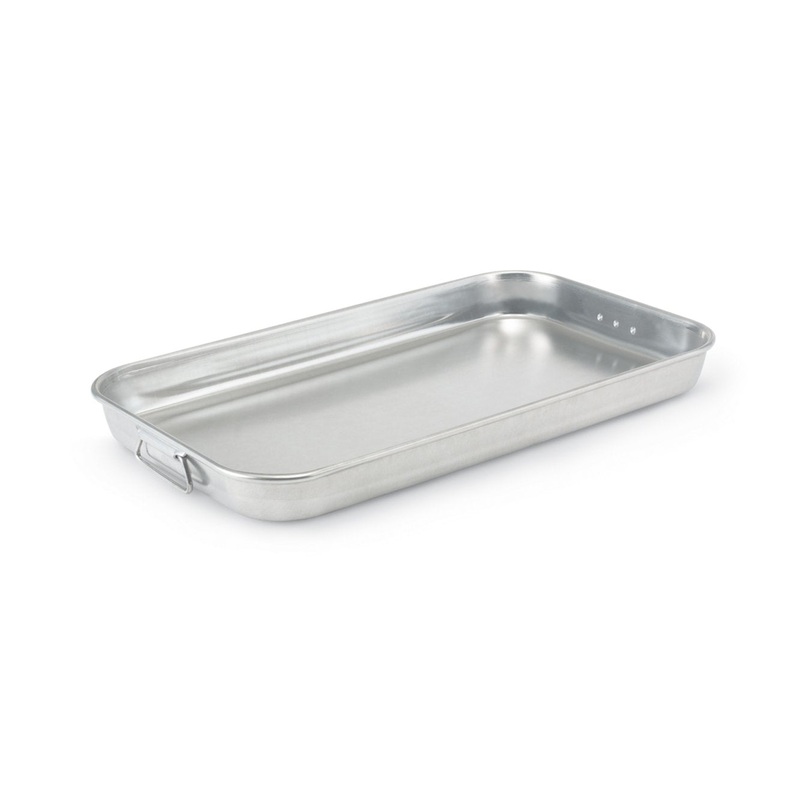 Vollrath 68253 Wear-Ever Aluminum Bake & Roast Pan with Handles 22-7/8" x 13-1/2" - 8-15/16 qt.