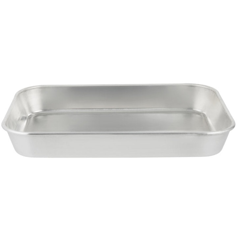 Vollrath 68257 Wear-Ever Aluminum Bake & Roast Pan with Handles 17-5/8" x 11-3/4" - 7.5 qt.