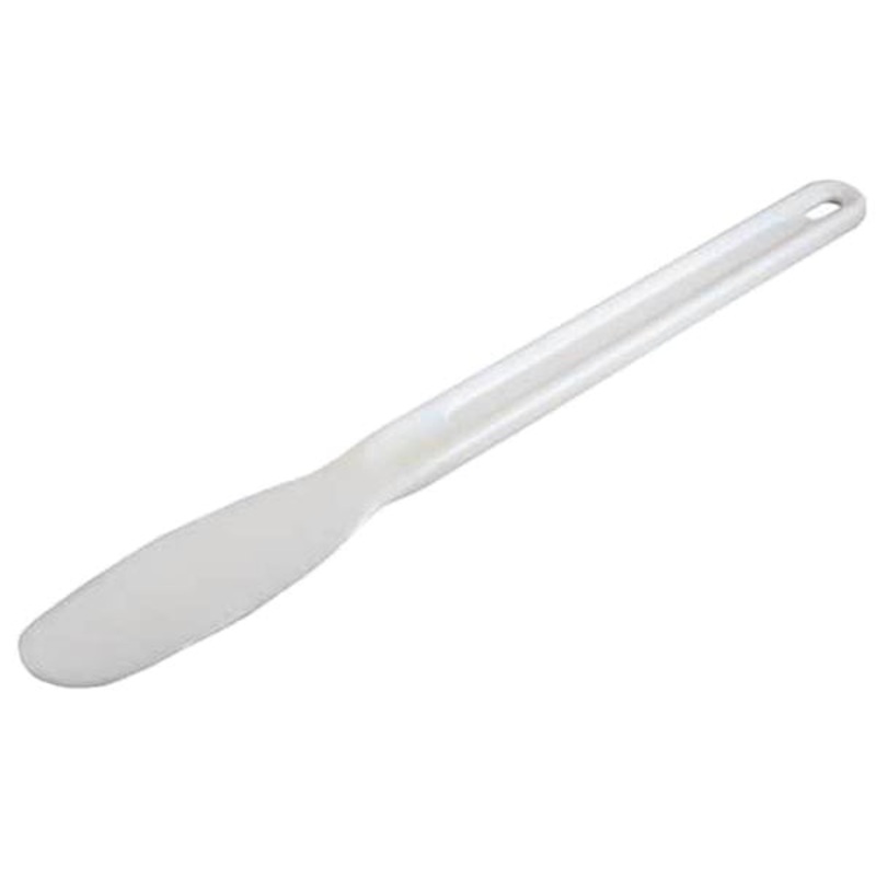 Bar Maid CR-926 White Nylon Sandwich Spreader with Long Handle 11-1/2" OAL