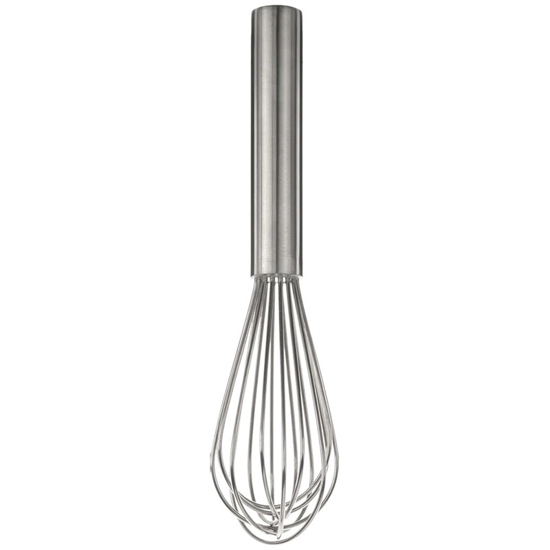 Browne 571118 Stainless Steel Deluxe French Whip / Whisk with Epoxy Filled Handle 18"