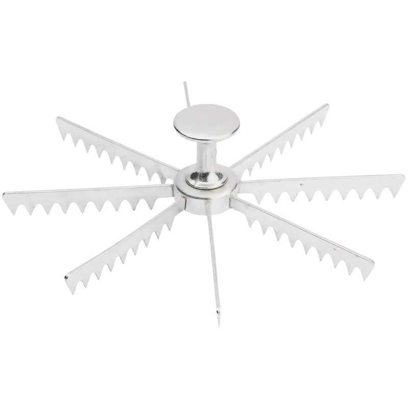 Browne 575108 Cast Aluminum 8 Cut Pie Marker
