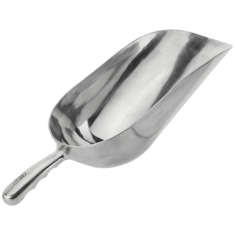 Browne 575404 Aluminum Round Bottom Scoop 57-1/2 oz.