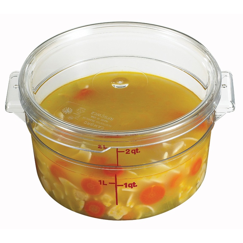 Cambro RFSCWC2135 Lid, Container, Camwear 2 qt.