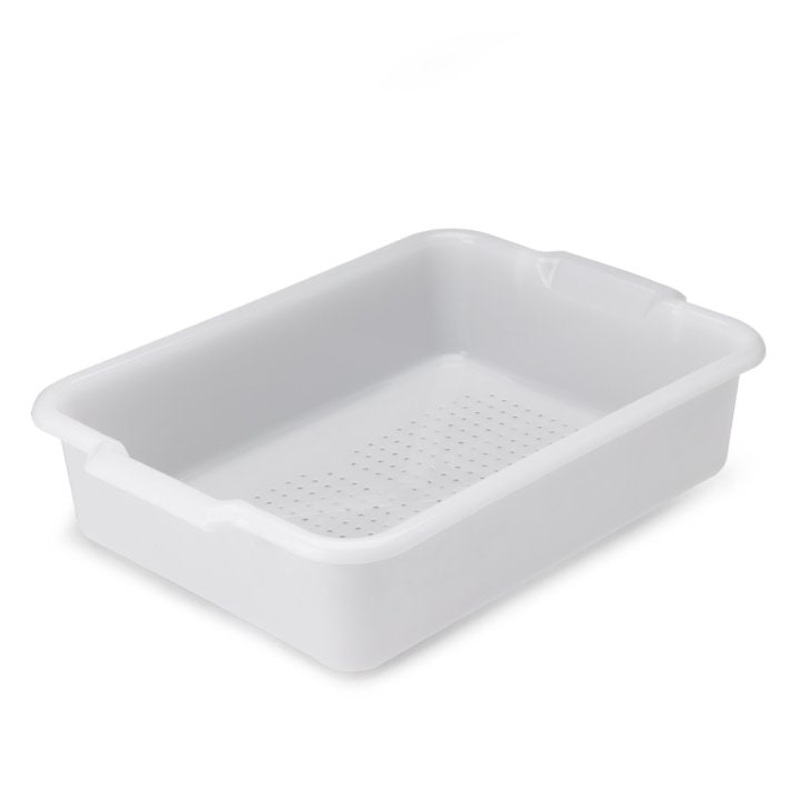Vollrath 52616 Perforated Sanitary Drain Box 20" x 15" x 5" - Natural