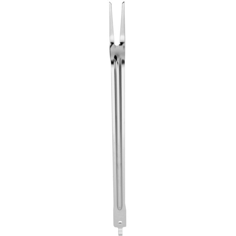 Vollrath 60190 One-Piece Cook's / Pot Fork with Hooked Handle 21"