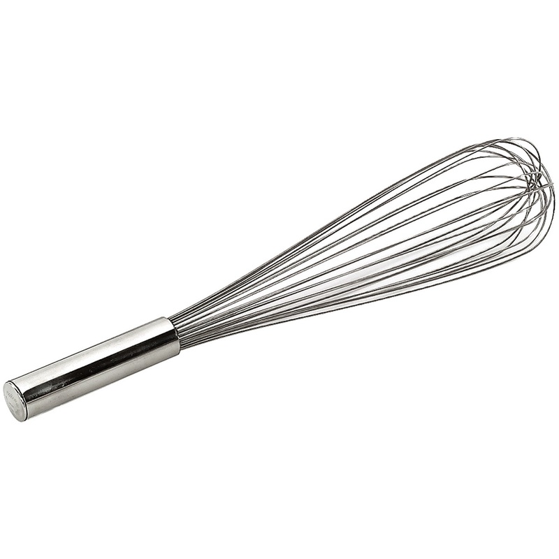 Browne 571212 Stainless Steel Deluxe Piano Whip / Whisk with Epoxy Filled Handle 12"