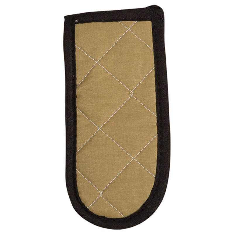 San Jamar 804HH Bestan Teflon Handle Holder 3-1/2" x 6-1/2" - Tan