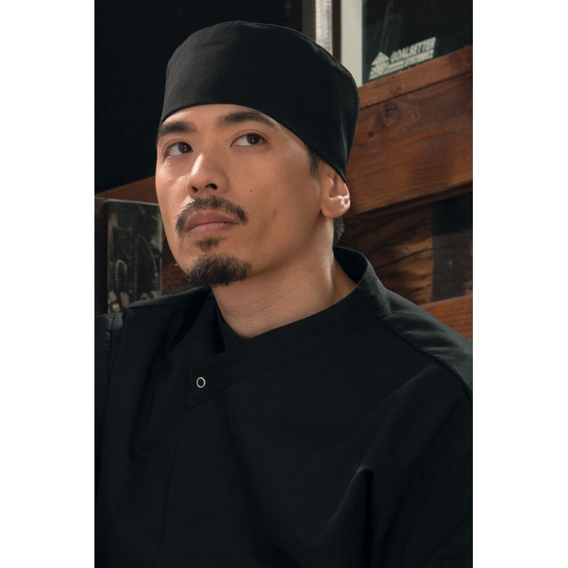 Uncommon Threads 0156C-0100 Chef Beanie - Black / One Size