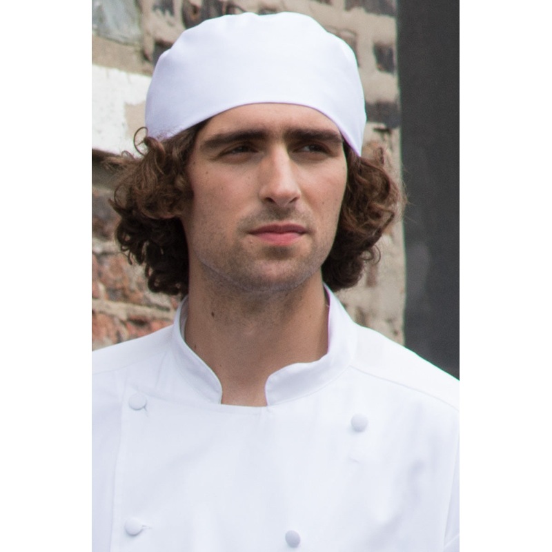 Uncommon Threads 0156C-2500 Chef Beanie - White / One Size