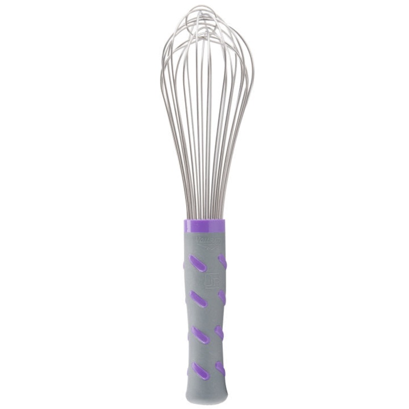 Vollrath 47002 Stainless Steel Piano Whip with Nylon Handle 10" - Purple