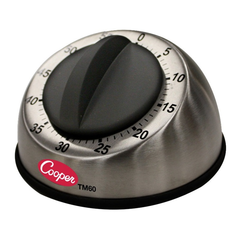 Cooper-Atkins TM60-0-8 Long-Ring 60 Minute Mechanical Timer