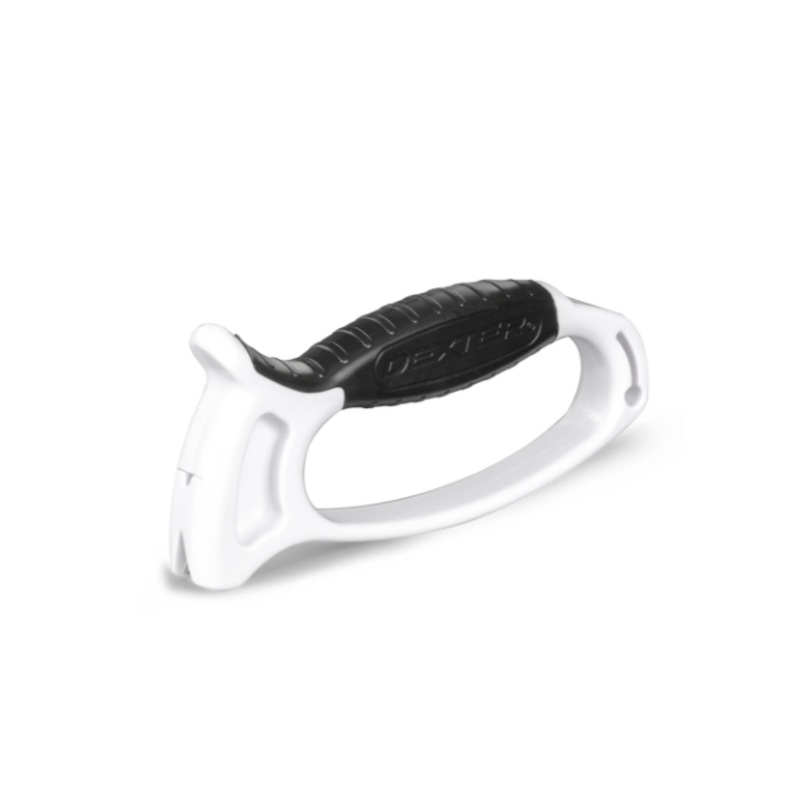 Dexter Russell EDGE-1 SANI-SAFE Hand-Held Sharpener, White - 6ea/Case