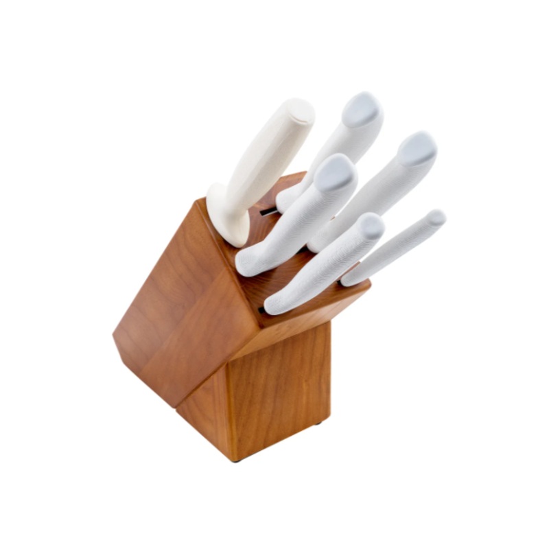 Dexter Russell HSG-3 7 Piece Knife Set w/ Wooden Block