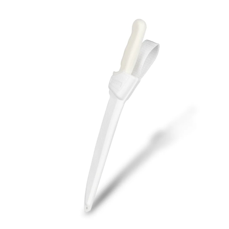 Dexter Russell S133-9WS1-CP SANI-SAFE 9" Fillet Knife w/ Polypropylene White Handle, Carbon Steel - 6ea/Case