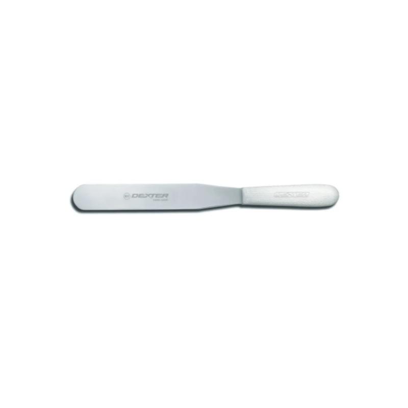 Dexter Russell S284-10PCP SANI-SAFE 10" Decorating & Icing Spatula w/ Polypropylene White Handle, Stainless Steel - 12ea/Case