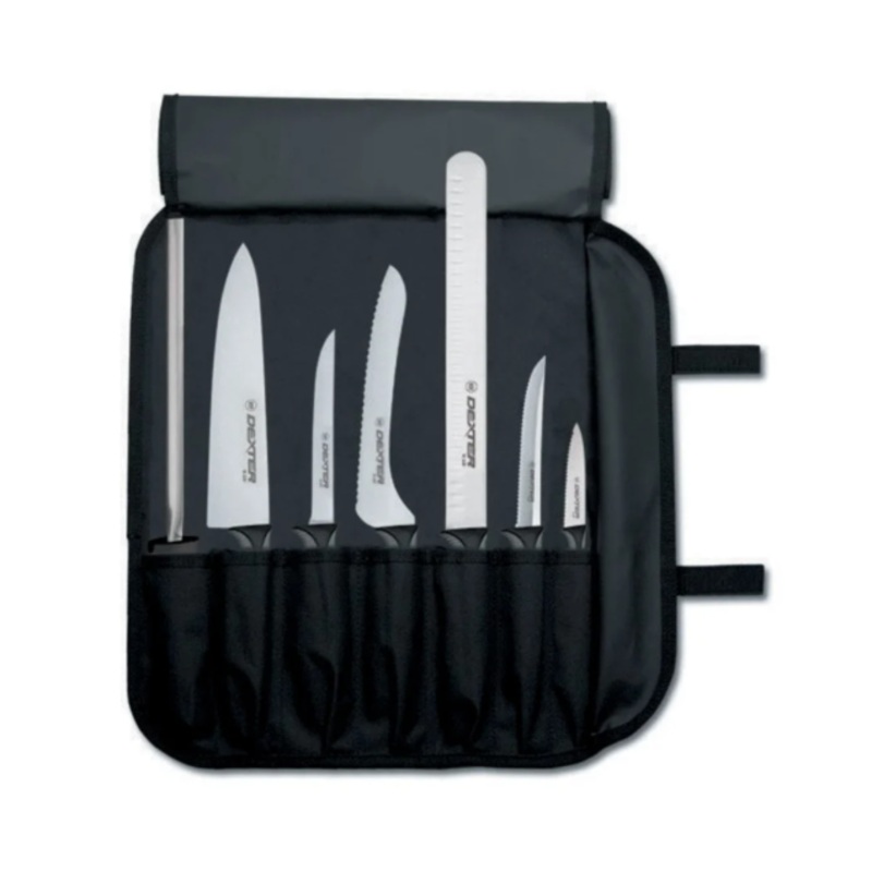 Dexter Russell VCC7 7 Piece Cutlery Set w/ Carrying Bag