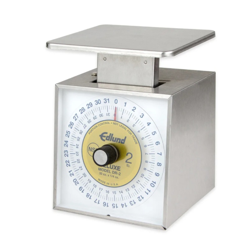 Edlund DR-2 Top Loading Dial Type Portion Scale, 32 oz - 1/4 oz
