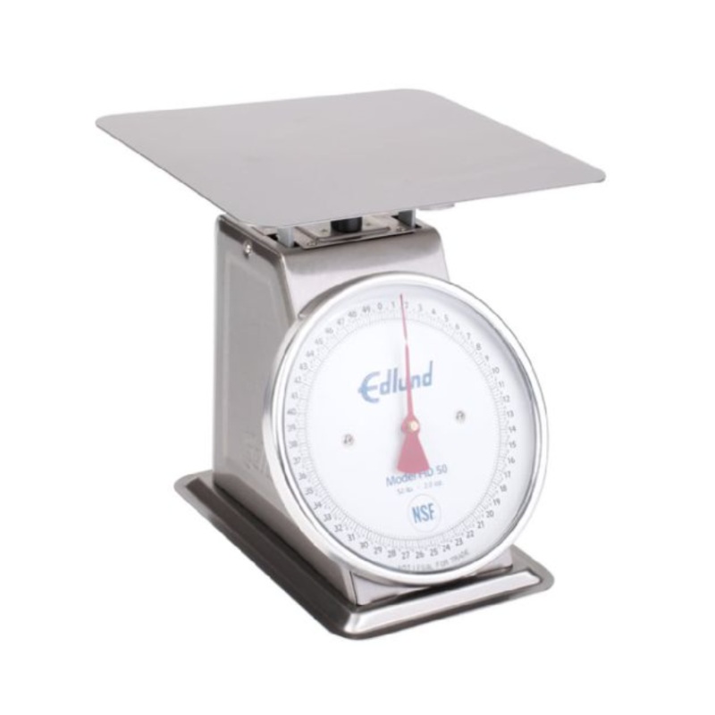 Edlund HD-50 Heavy Duty 50 lb Fixed Dial NSF Certified Receiving Scale