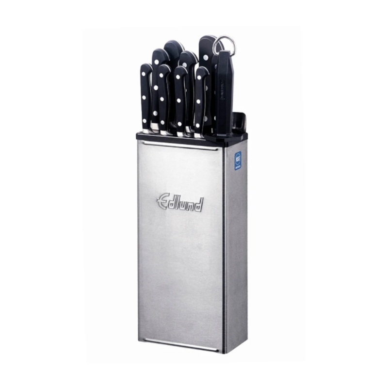 Edlund KR-50 Knife Rack w/ 12" Skirt & Stainless Back Plate - 6ea/Case