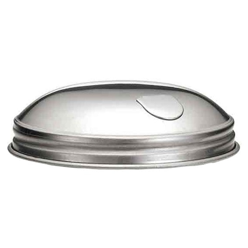 TableCraft 57T Stainless Steel Sugar Pourer Top with Side Flap - fits Models BH857, 57 & P57 - 12/Case