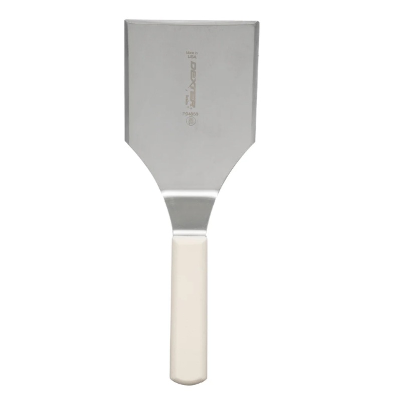 Dexter Russell P94858 5"x4" Hamburger Turner w/ Polypropylene Handle, Stainless Steel - 6ea/Case