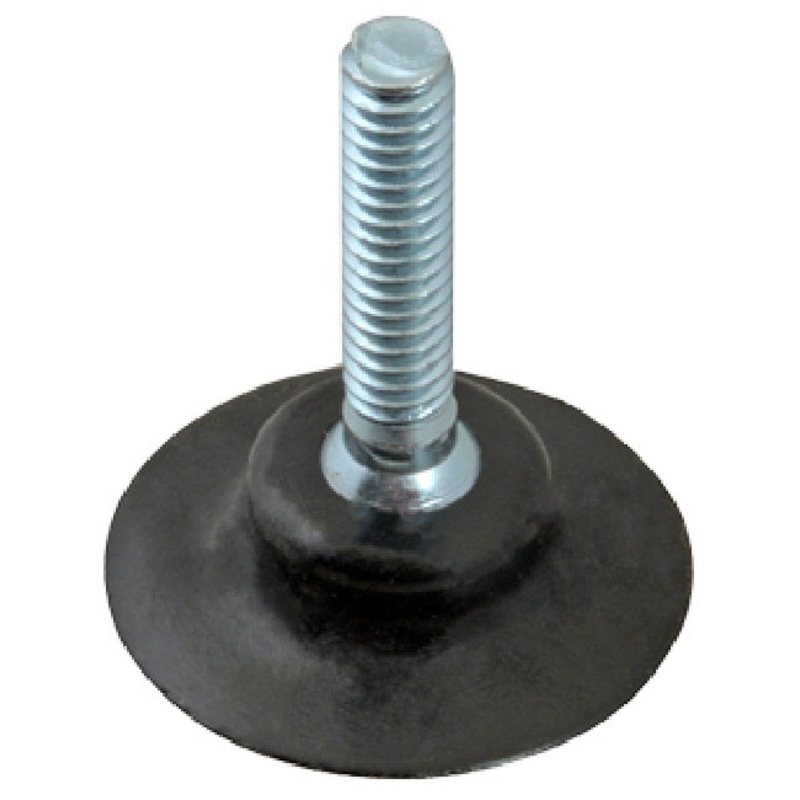 FMP 121-1000 Table Glide with 1-5/16" dia. Plastic Swivel Base, 1/4-20 Thread, and 1" Stud