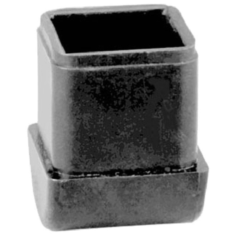 FMP 121-1040 Plastic Stack Chair Glide for 13/16" OD Square Tubular Leg