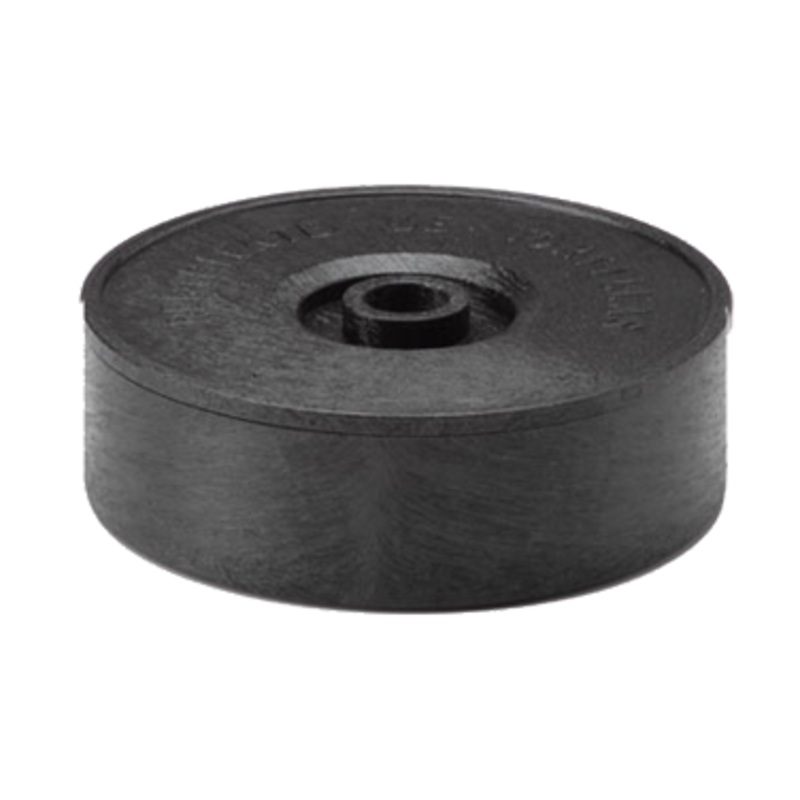 HS Inc. NHS1001-CH Polyethylene Tortilla Server 8" x 2" Deep - Charcoal