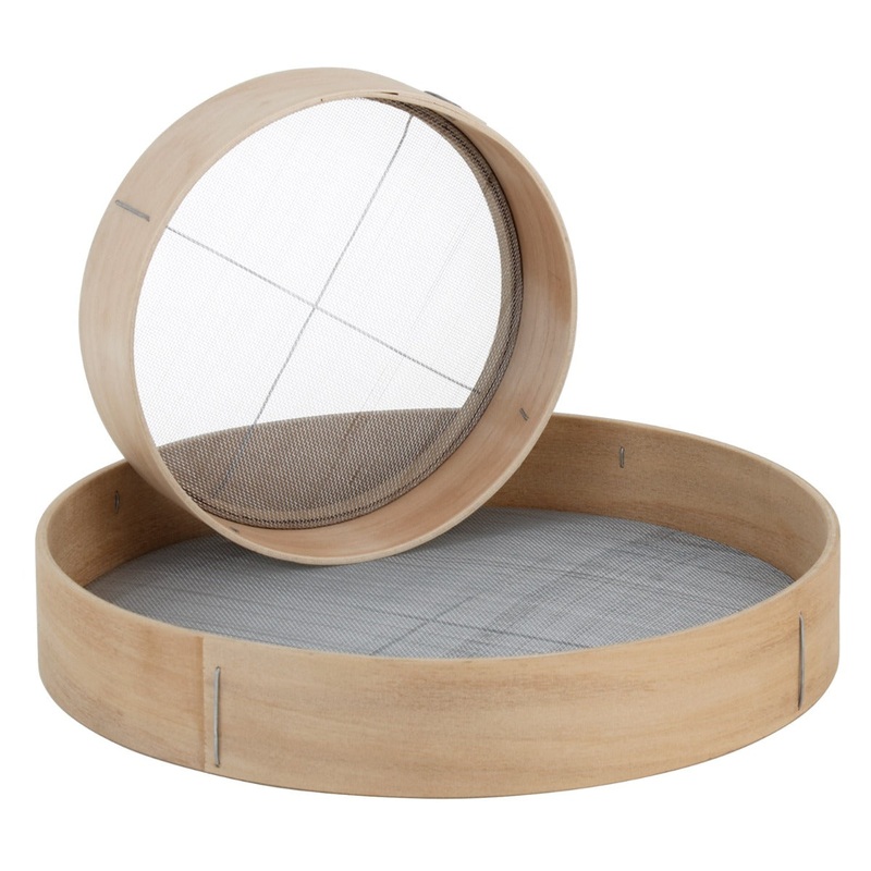 Royal Industries ROY WS 12 Wood Flour Sieves 12" Dia