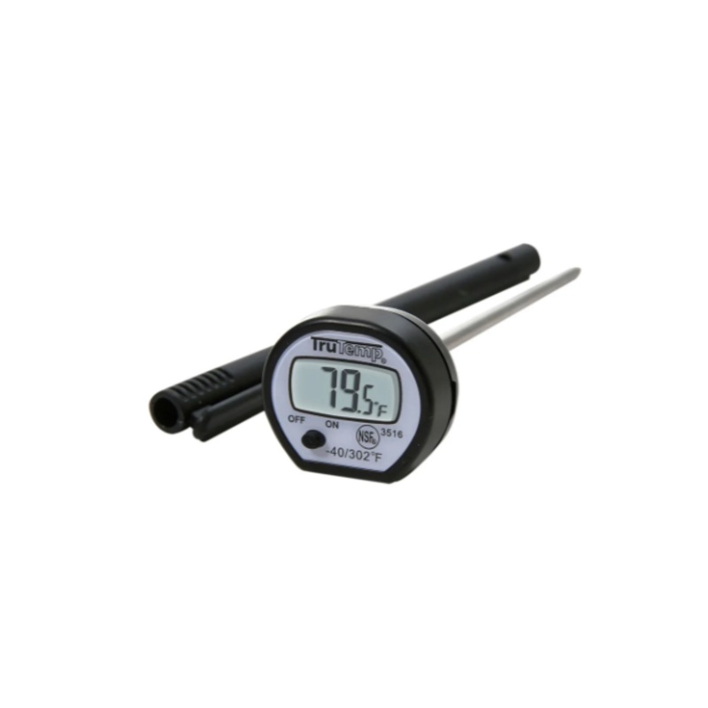 Taylor 3516FS Digital Instant Read Thermometer w/ 3 1/5" Stem, -40 to 302 Degrees F - 6ea/Case